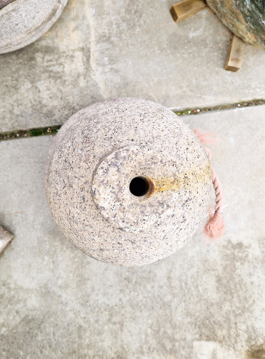 Tokkuri, Japanese Stone Sake Flask Garden Ornament - YO07010237