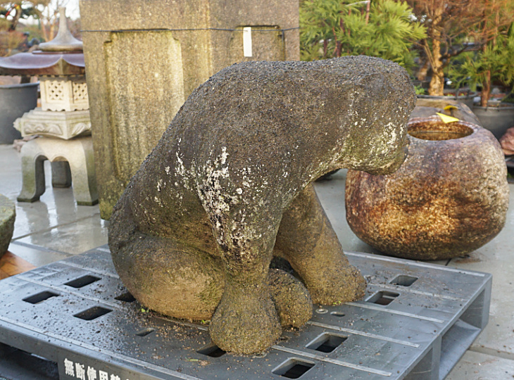 Tora-zō, Japanese Antique Tiger Statue - YO07010101