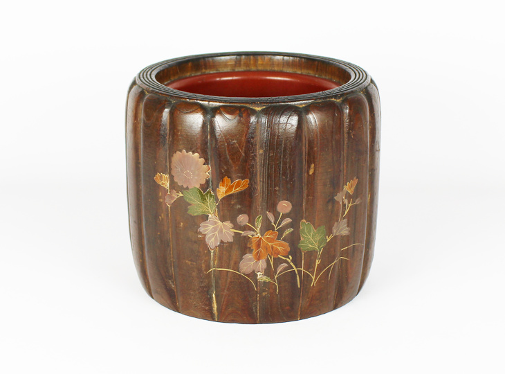 Wooden Hibachi, Traditional Japanese Fire Bowl - YO07010250