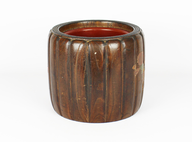 Wooden Hibachi, Traditional Japanese Fire Bowl - YO07010250