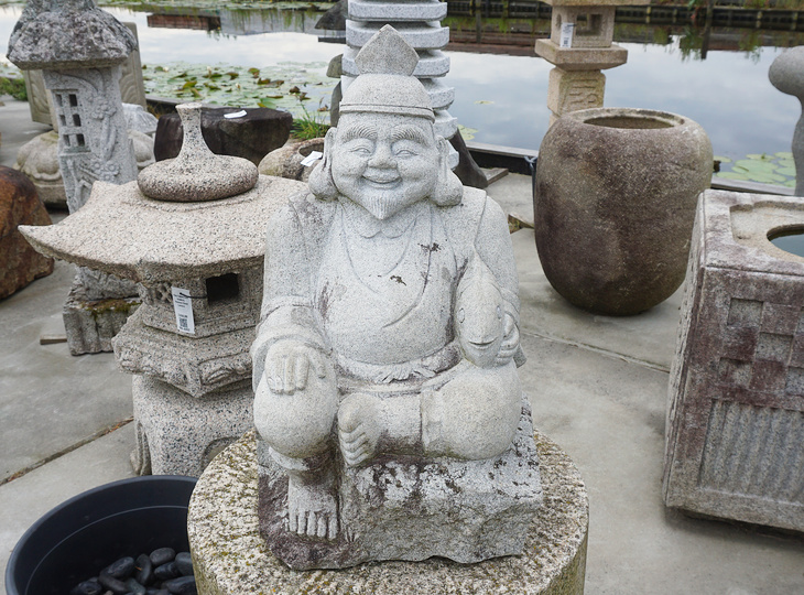 Yebisu, Japanese Stone Statue - YO07010184