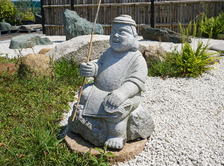 Yebisu, Japanese Stone Statue - YO07010194