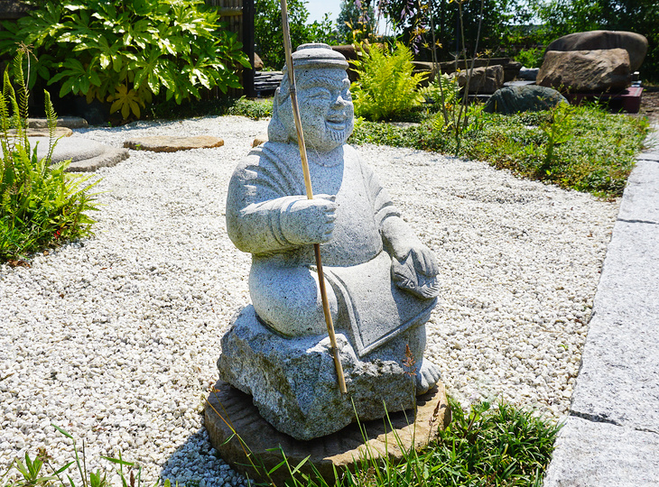 Yebisu, Japanese Stone Statue - YO07010194