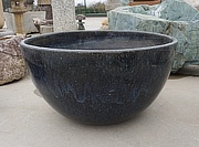 Koop Konpeki Mizubachi, Traditionele Japanse Diepblauwe Waterpot te koop - YO07010144