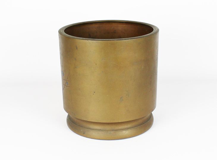 Metalen Hibachi, Traditionele Japanse Vuurpot - YO07010242