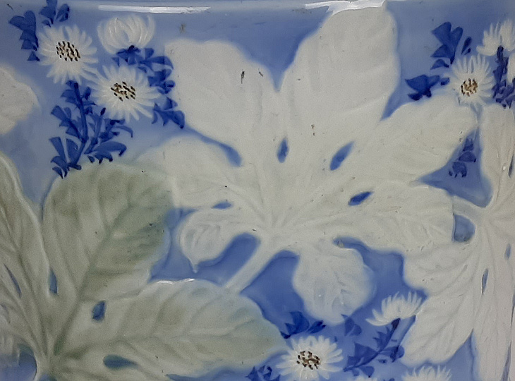 Porseleinen Hibachi, Traditionele Japanse Vuurpot - YO07010057