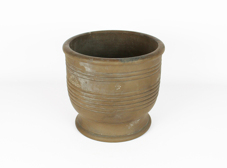 Porseleinen Hibachi, Traditionele Japanse Vuurpot - YO07010247