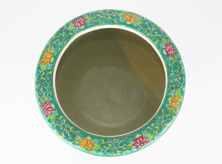 Porseleinen Hibachi, Traditionele Japanse Vuurpot - YO07010252