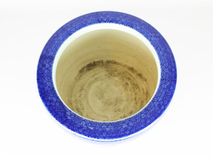 Porseleinen Hibachi, Traditionele Japanse Vuurpot - YO07010256