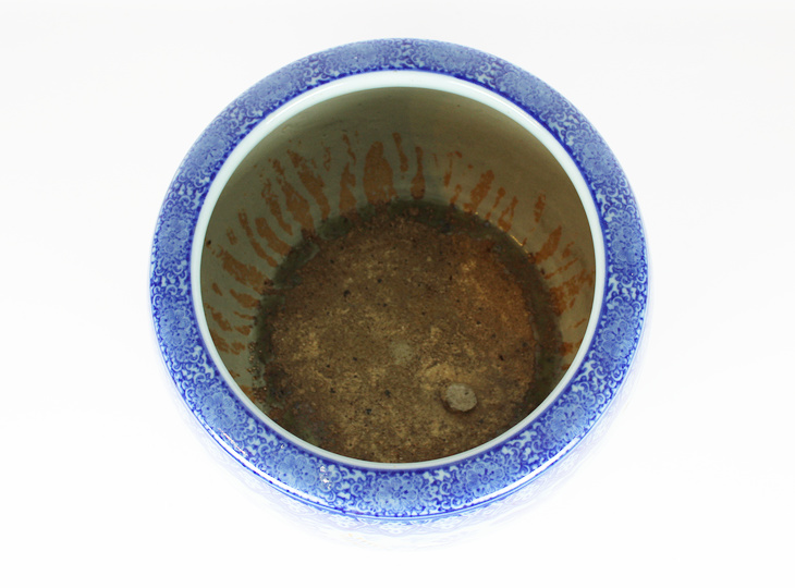 Porseleinen Hibachi, Traditionele Japanse Vuurpot - YO07010264