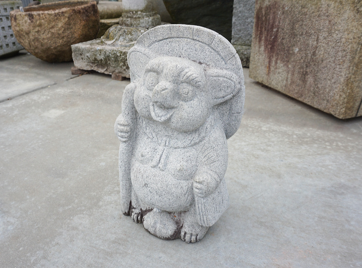 Koop Tanuki, Japans Stenen Standbeeld te koop - YO07010181