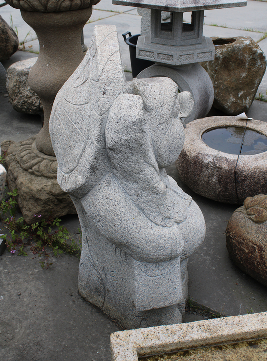 Tanuki, Japans Stenen Standbeeld - YO07010269