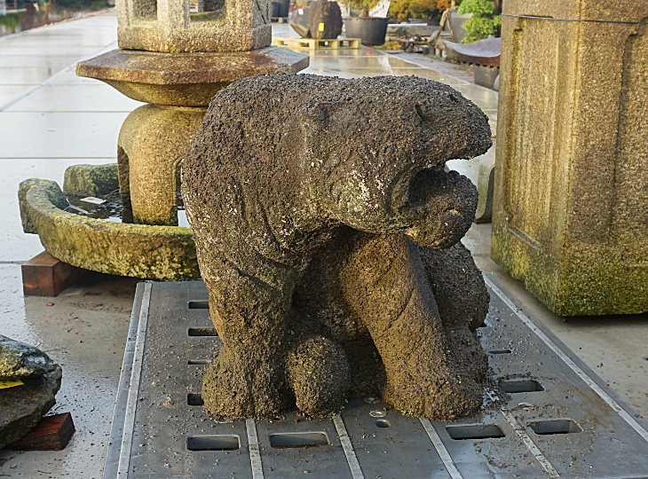 Tora-zō, Japans Antiek Tijgerstandbeeld - YO07010101