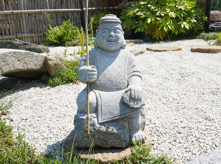 Koop Yebisu, Japans Stenen Standbeeld te koop - YO07010194