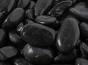 Buy Black Pebbles 100-150 mm, Glitter Stone for sale - YO08020003
