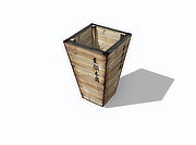 Buy Japanese Planter Kokumotsu Kibako Hashira S for sale - YO22010006