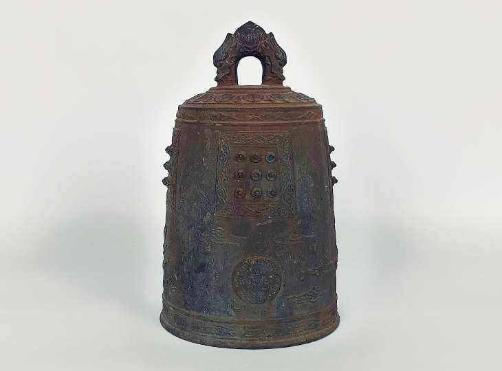 Antique Japanese Temple Bell, Tsurigane - YO23010012
