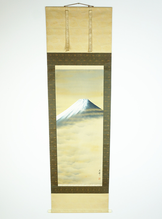 Buy Fuji Kakejiku, Authentic Japanese Scroll for sale - YO23010212