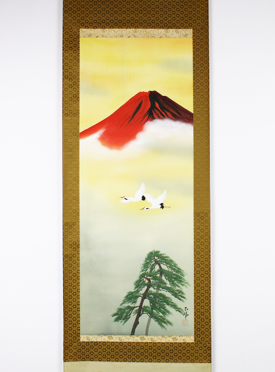 Fuji Kakejiku, Authentic Japanese Scroll - YO23010302