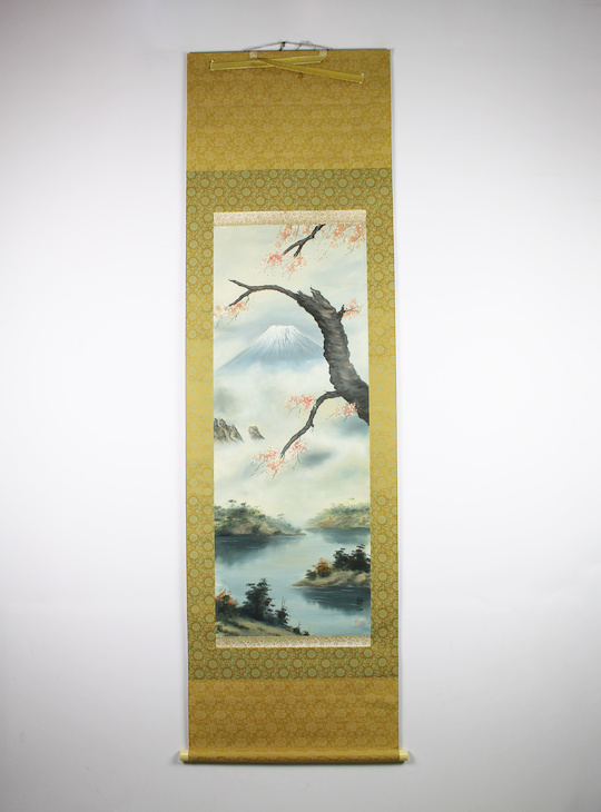 Fuji Kakejiku, Authentic Japanese Scroll - YO23010337