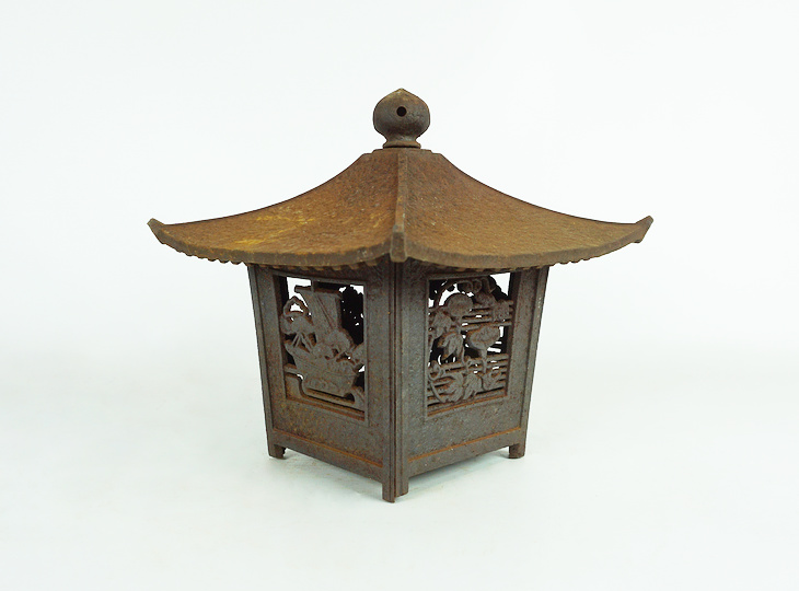 Fune Tsuridoro, Japanese Antique Metal Lantern - YO23010198