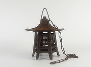 Buy Gacchiri Tsuridōrō, Japanese Antique Metal Lantern for sale - YO23010036