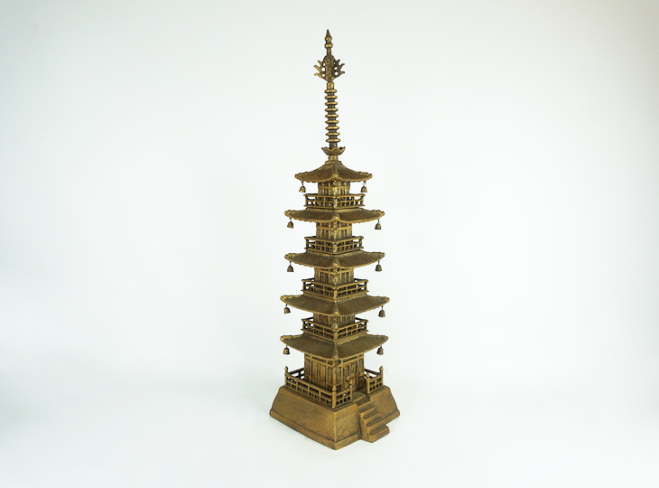 Gojunoto, Japanese Metal Pagoda - YO23010193