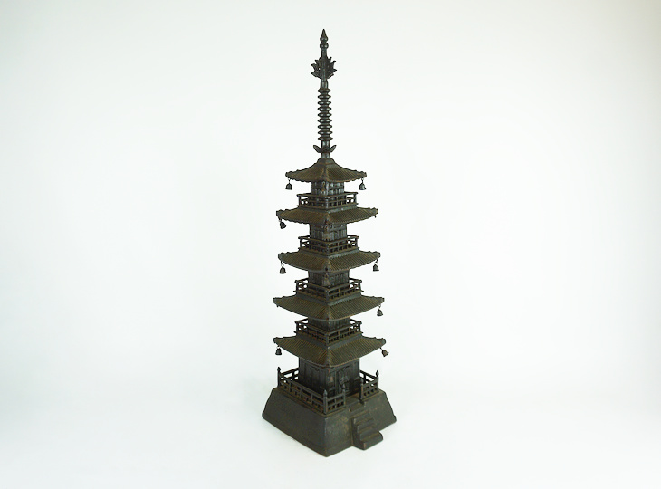 Buy Gojunoto, Japanese Metal Pagoda for sale - YO23010194