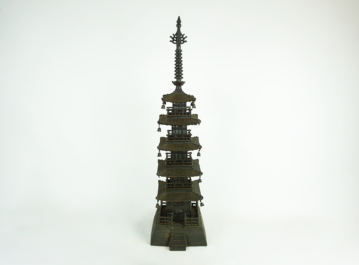 Gojunoto, Japanese Metal Pagoda - YO23010194