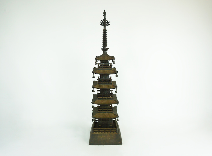 Gojunoto, Japanese Metal Pagoda - YO23010194