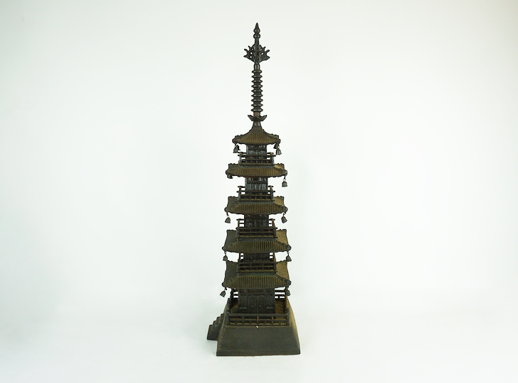 Gojunoto, Japanese Metal Pagoda - YO23010194