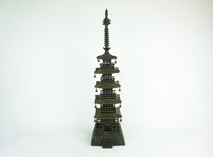 Gojunoto, Japanese Metal Pagoda - YO23010195