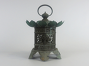 Buy Hasu Tsuridōrō, Japanese Antique Metal Lantern for sale - YO23010034