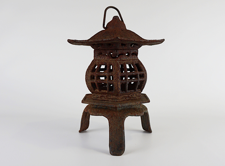 Hiroshima Tsuridōrō, Japanese Antique Metal Lantern - YO23010024