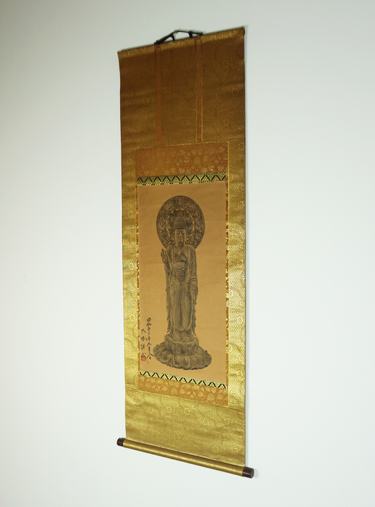 Hotoke Kakejiku, Authentic Japanese Scroll - YO23010208