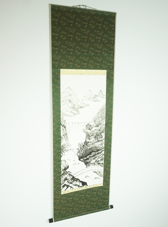 Keshiki Kakejiku, Authentic Japanese Scroll - YO23010217