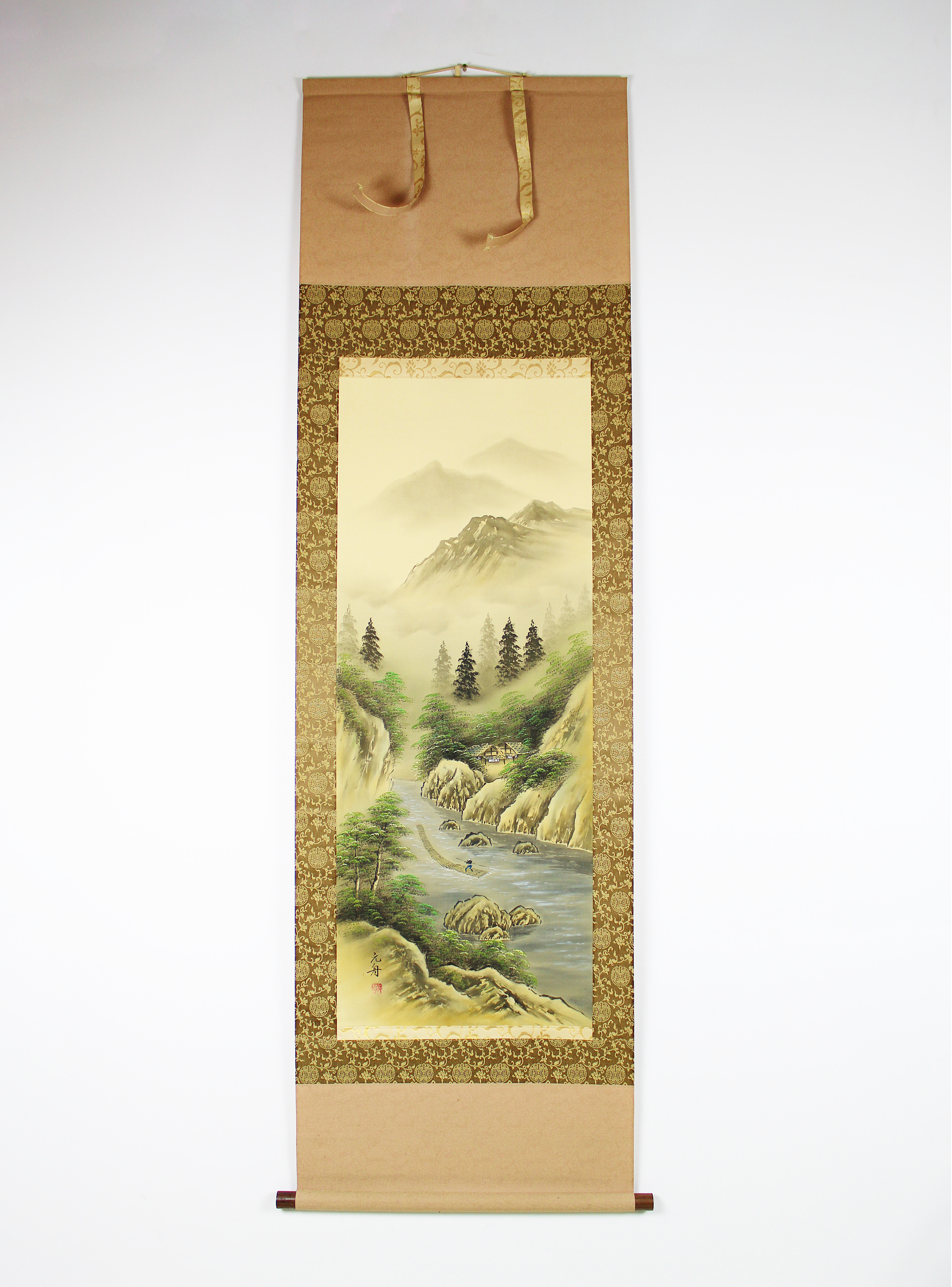 Keshiki Kakejiku, Authentic Japanese Scroll - YO23010309