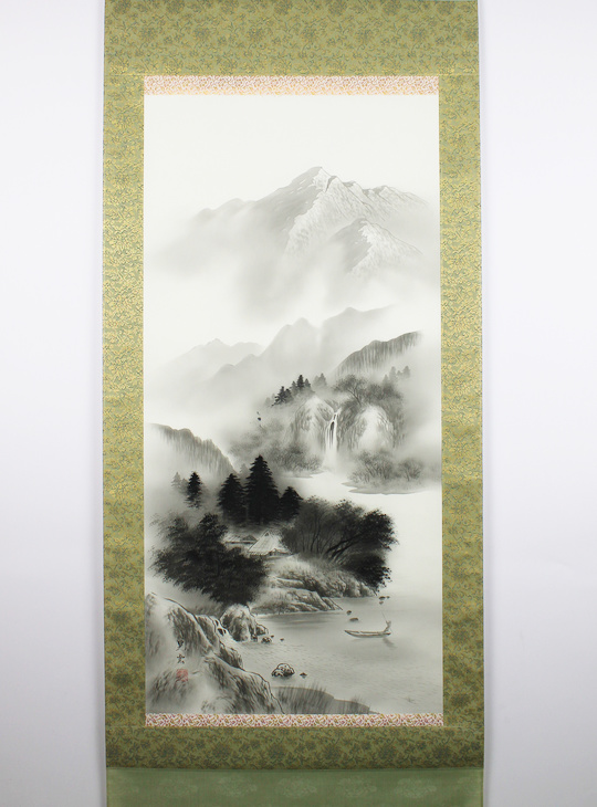 Keshiki Kakejiku, Authentic Japanese Scroll - YO23010331