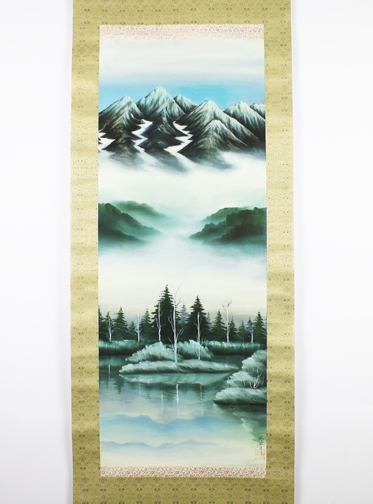 Keshiki Kakejiku, Authentic Japanese Scroll - YO23010334