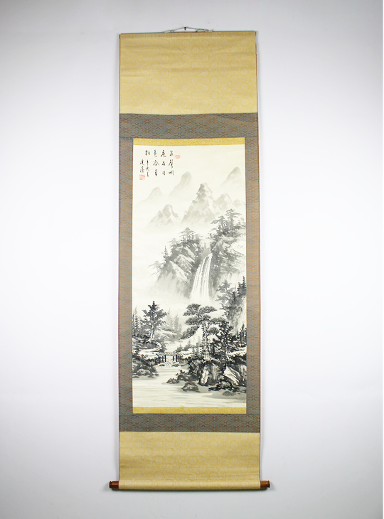 Keshiki Kakejiku, Authentic Japanese Scroll - YO23010336