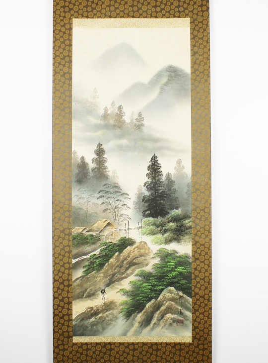 Keshiki Kakejiku, Authentic Japanese Scroll - YO23010340