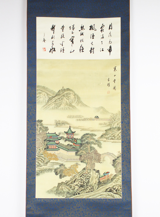 Keshiki Kakejiku, Authentic Japanese Scroll - YO23010344