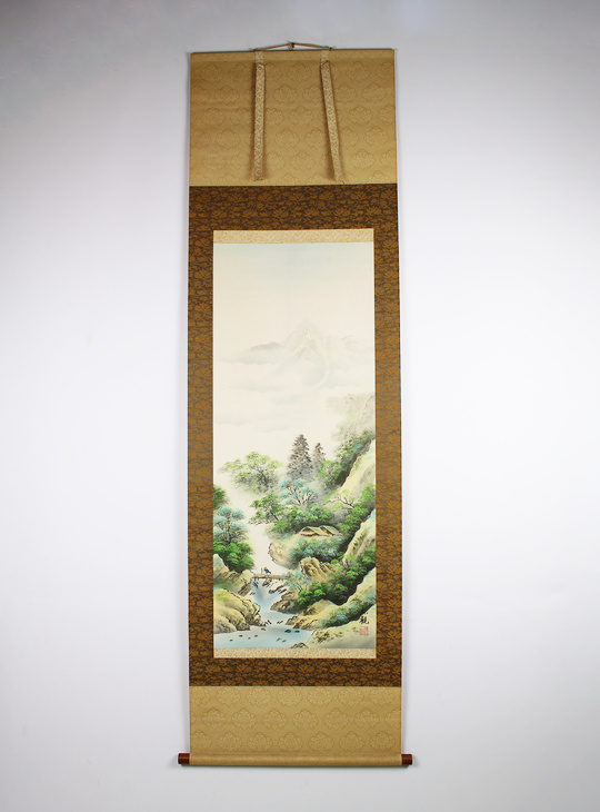 Keshiki Kakejiku, Authentic Japanese Scroll - YO23010351