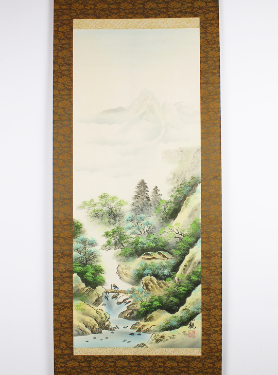 Keshiki Kakejiku, Authentic Japanese Scroll - YO23010351