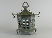 Buy Koshi Tsuridoro, Japanese Antique Metal Lantern for sale - YO23010041