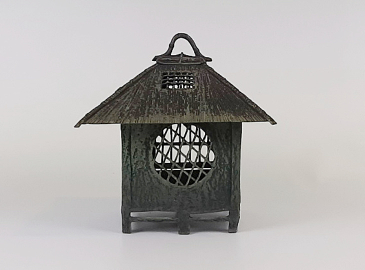 Koya Tsuridōrō, Japanese Antique Metal Lantern - YO23010019