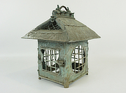 Buy Koya Tsuridoro, Japanese Antique Metal Lantern for sale - YO23010153