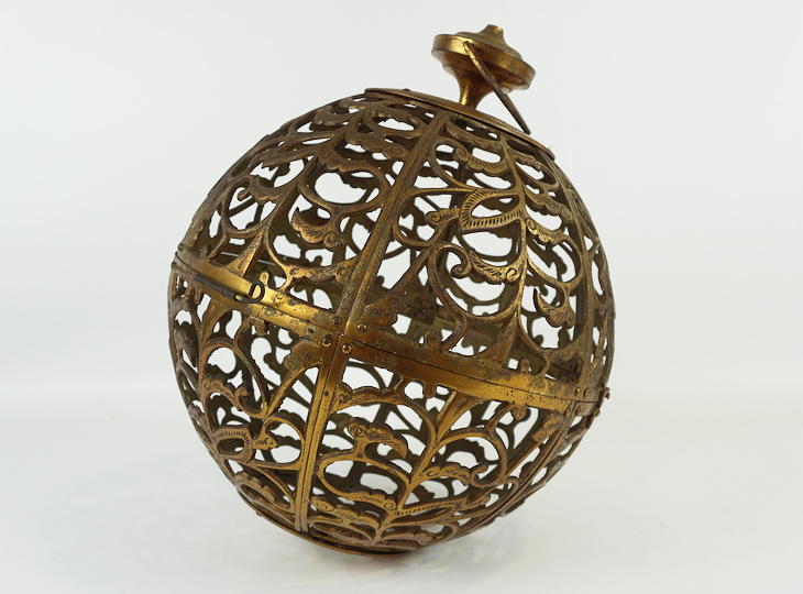 Marugata Tsuridoro, Japanese Metal Lantern - YO23010155