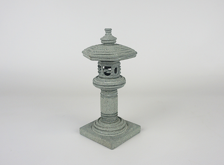 Michikaze Gata Ishidoro, Granite Miniature Lantern - YO23020002