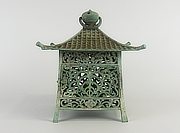 Buy Midori no Kokoro Tsuridōrō, Japanese Antique Metal Lantern for sale - YO23010052